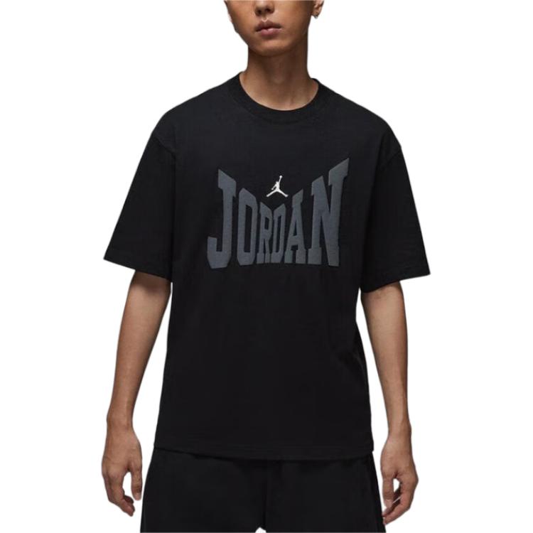 

Jordan Футболка Brooklyn мужская черная, Черный, Jordan Футболка Brooklyn мужская черная