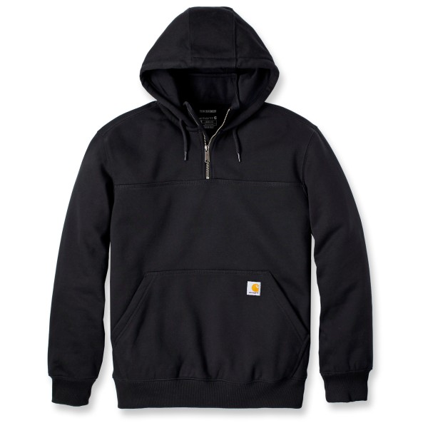 

Толстовка с капюшоном и застежкой-молнией на четверть длины Carhartt, черный
