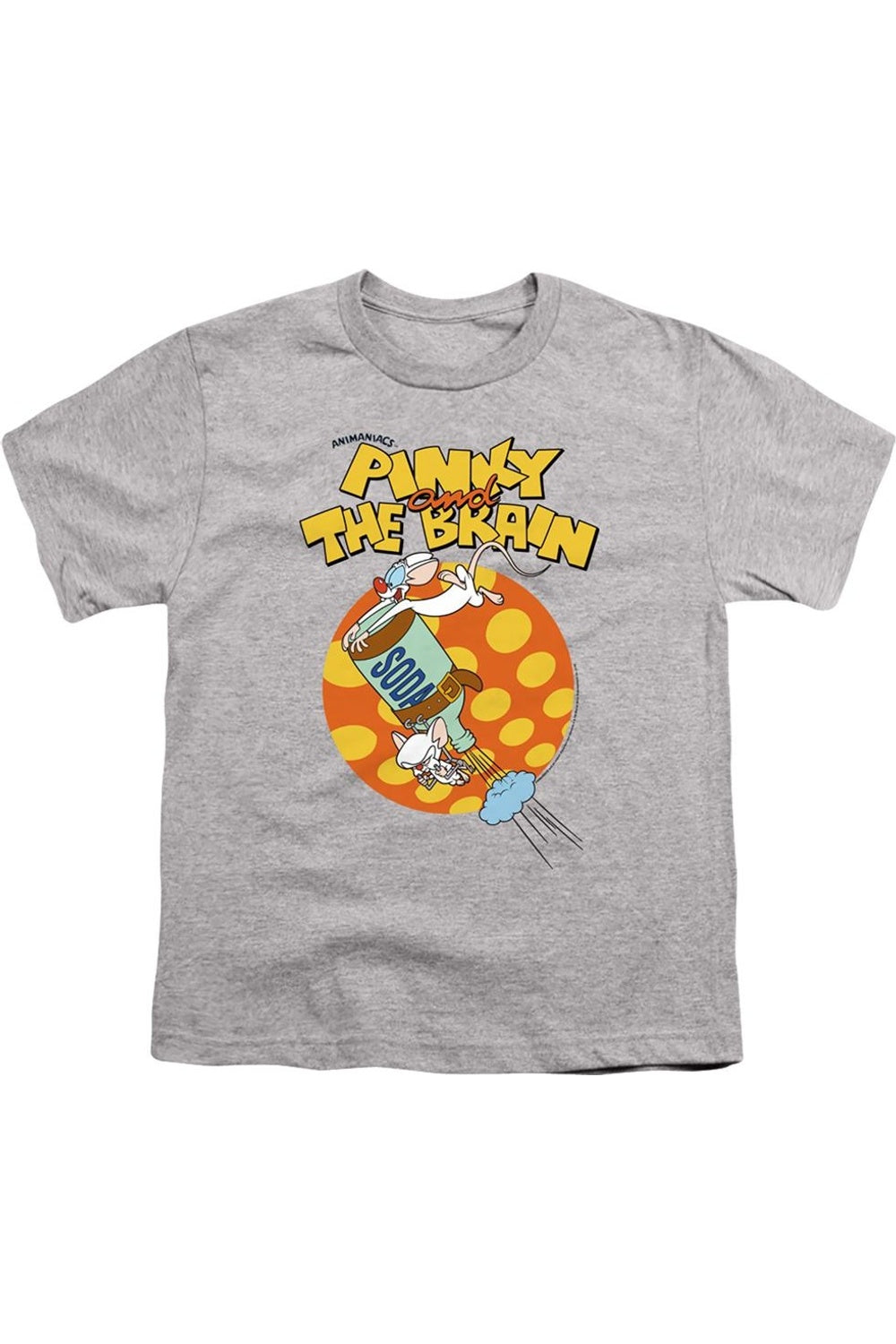 

Футболка Pinky And The Brain с коротким рукавом для детей Gildan