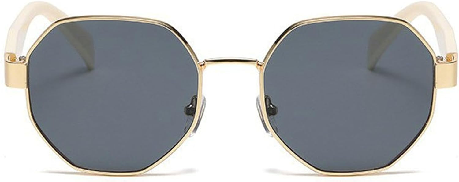 

Хелена Модные винтажные квадратные солнцезащитные очки для женщин и мужчин в стиле ретро с металлическими оправами, многоугольные, популярные очки для активного отдыха helena, C2