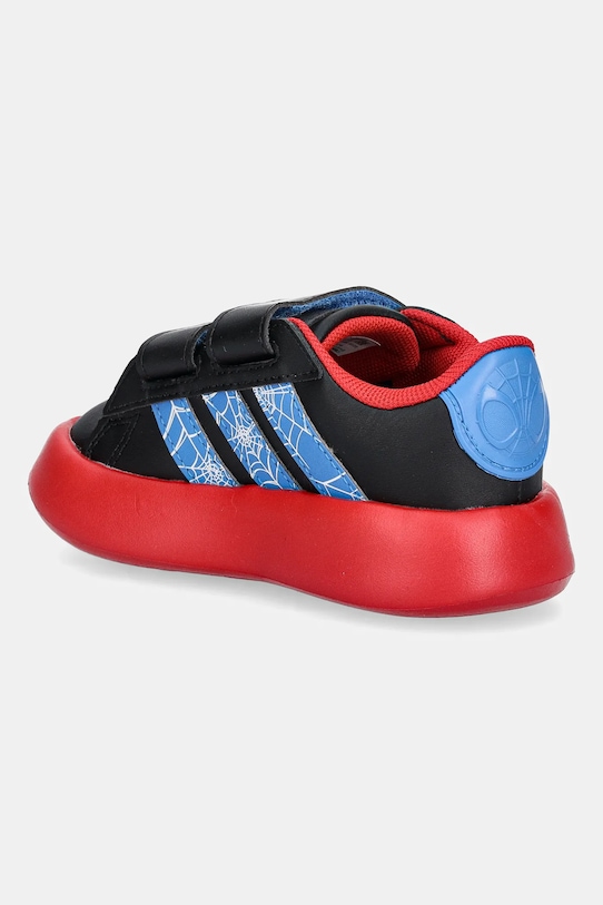 Детские кроссовки Grand Court Spider-Man Adidas, черный — фото 3