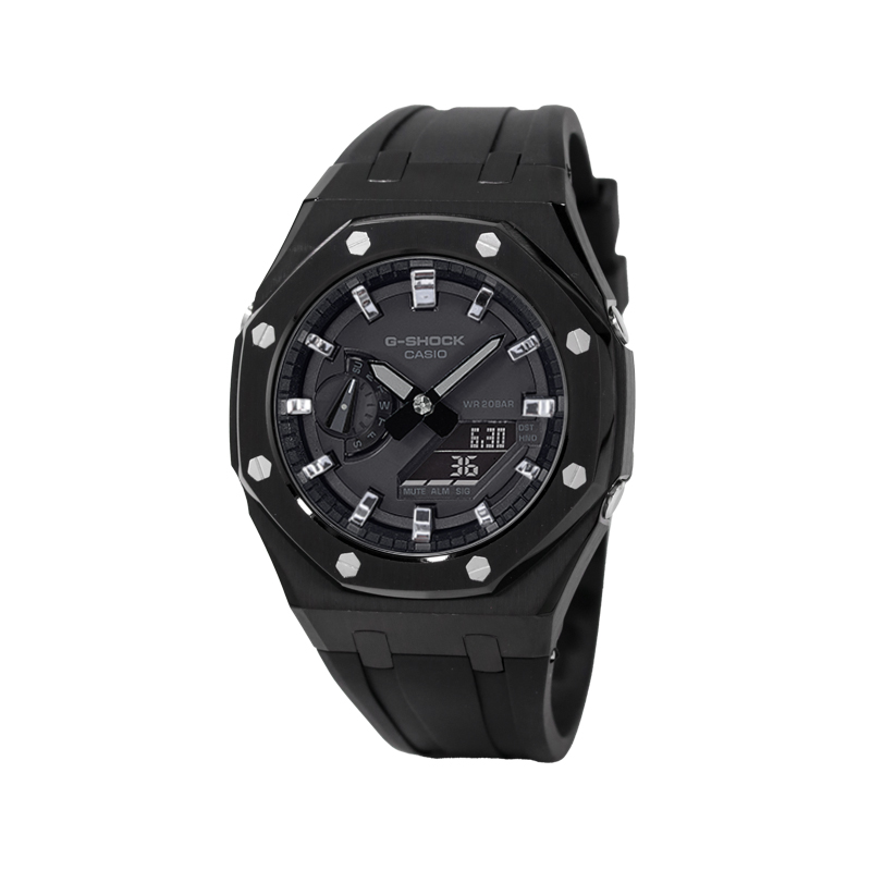 

CASIO Retrofit Series электронные часы на ремешке из смолы унисекс черный циферблат