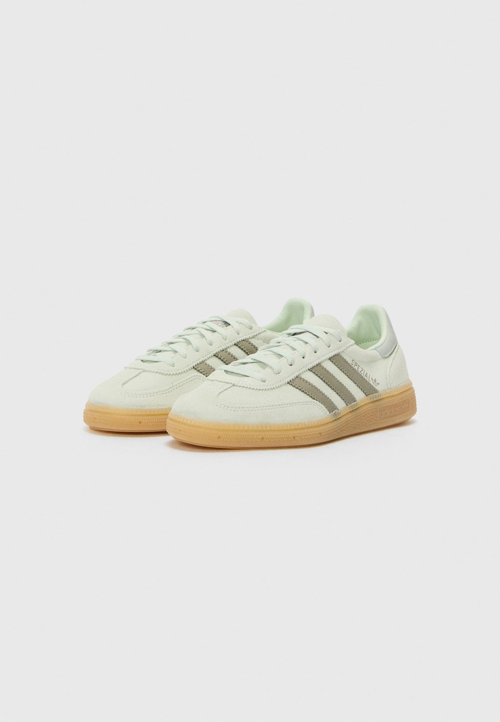 Низкие кеды HANDBALL SPEZIAL Adidas Originals, светло-зеленый — фото 2