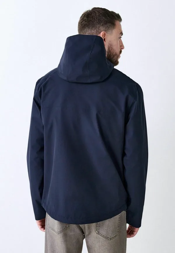 Куртка-Анорак с капюшоном стандартного кроя для активного отдыха Next, Navy Blue