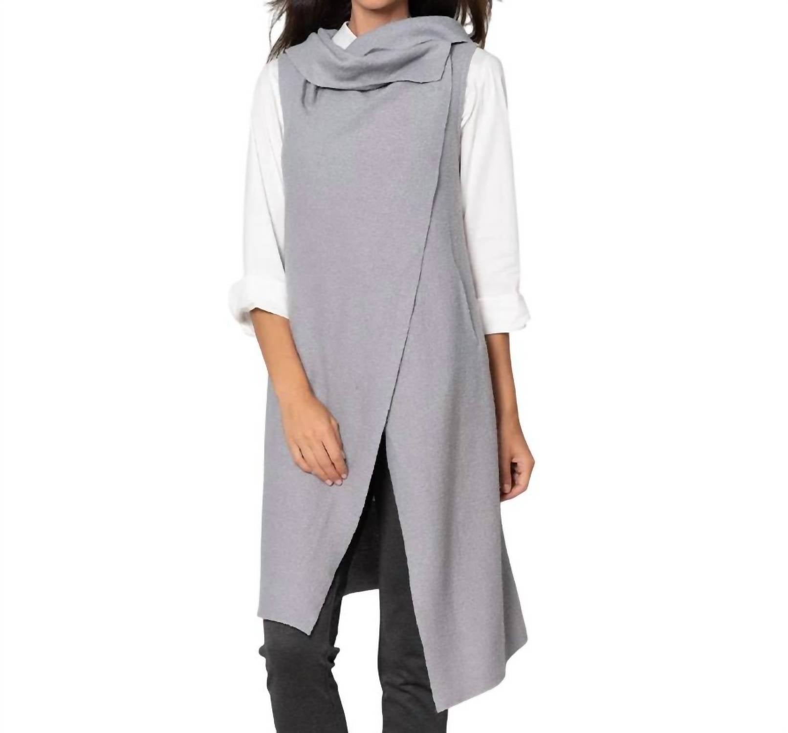 

Жилет Take Note в средне-сером цвете Stella Carakasi, цвет medium gray