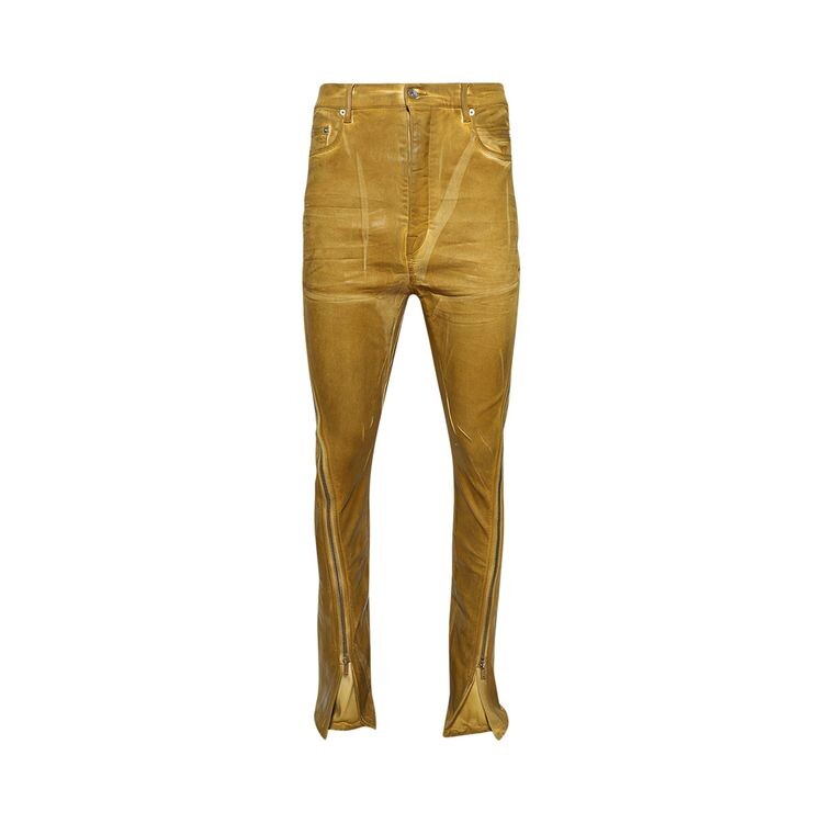

Брюки Rick Owens DRKSHDW Bolan Banana Pants Ochre, желтый
