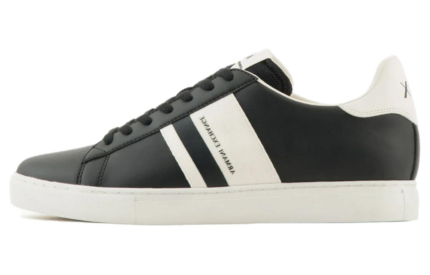 

ARMANI EXCHANGE Низкие кроссовки для скейтбординга AE, мужские, черные