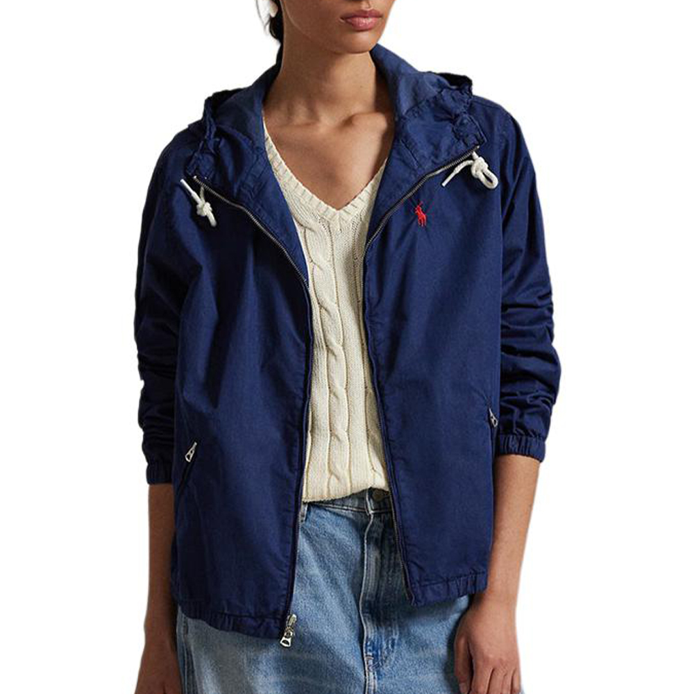 Polo Ralph Lauren Куртка SS25 женская темно-синяя, Dark Blue — фото 4