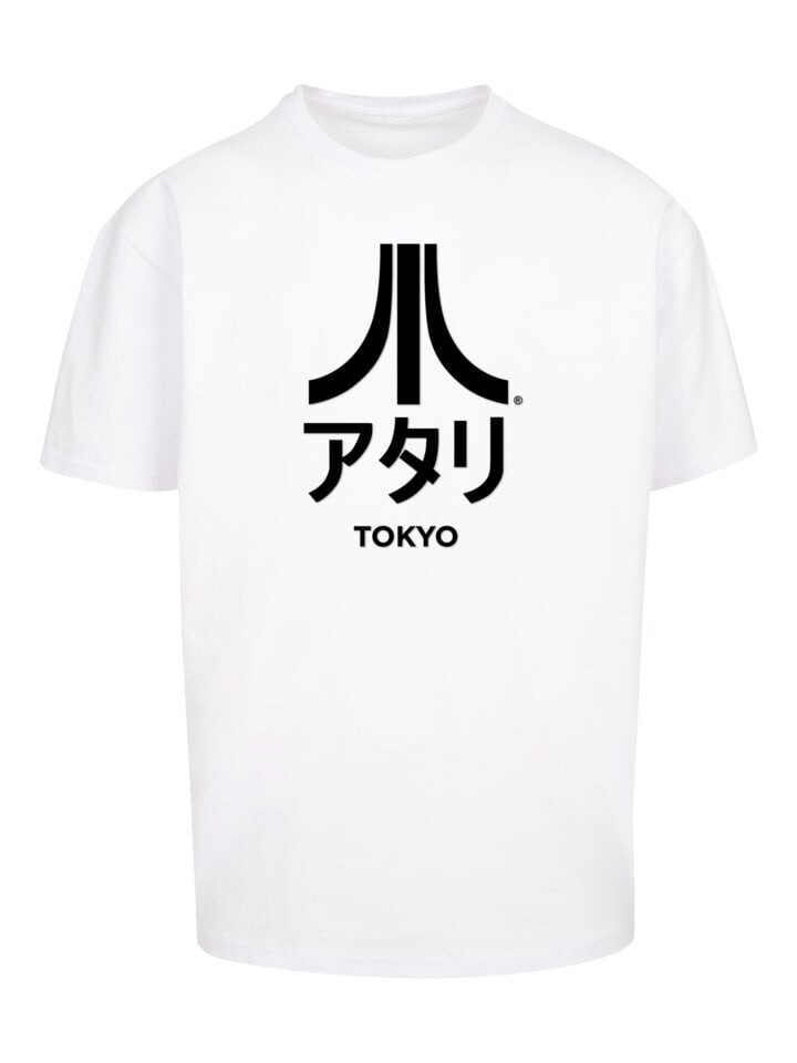

Футболка F4NT4STIC Oversize T-Shirt Atari Tokyo Retro Arcade Games, белый