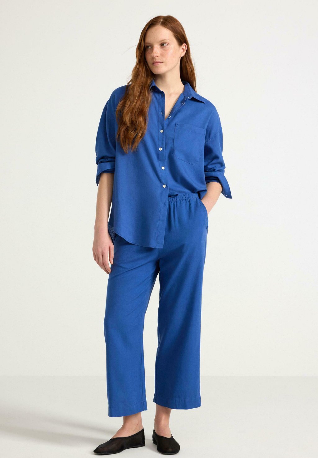 

Брюки BELLA CROPPED Lindex, синий