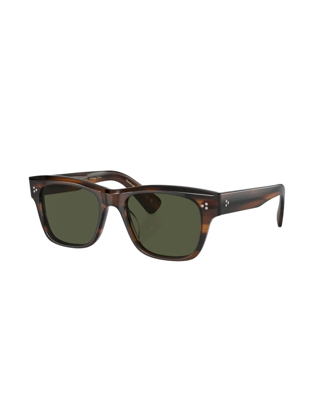 

Солнцезащитные очки Birell в квадратной оправе Oliver Peoples, коричневый