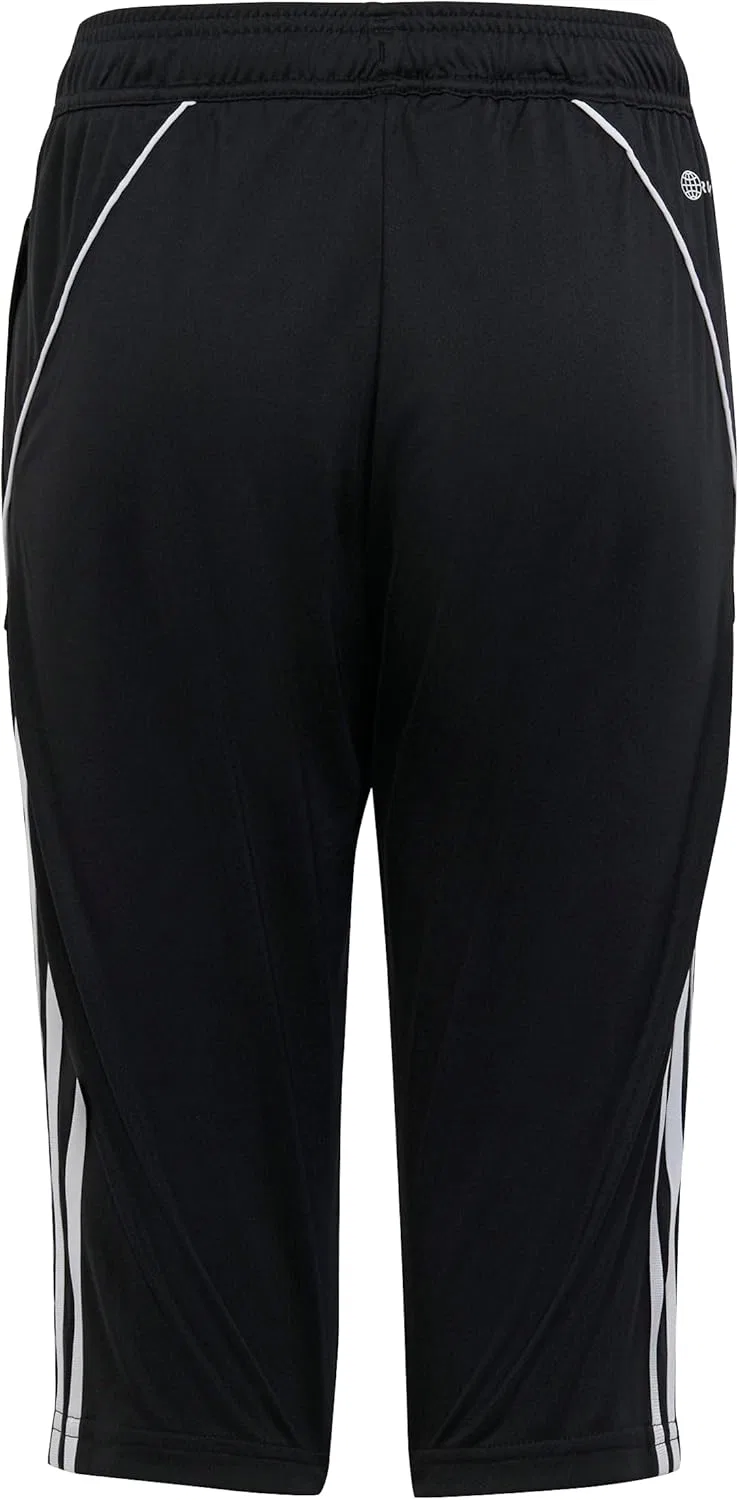 Детские брюки Adidas Tiro 23 League 3/4, унисекс, черный — фото 3
