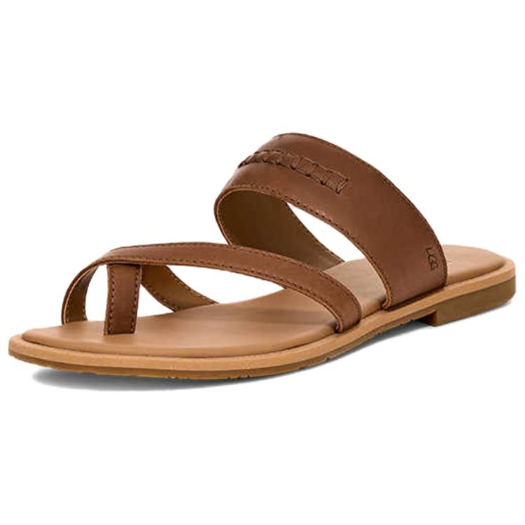 Шлепанцы женские каштановые UGG, Chestnut