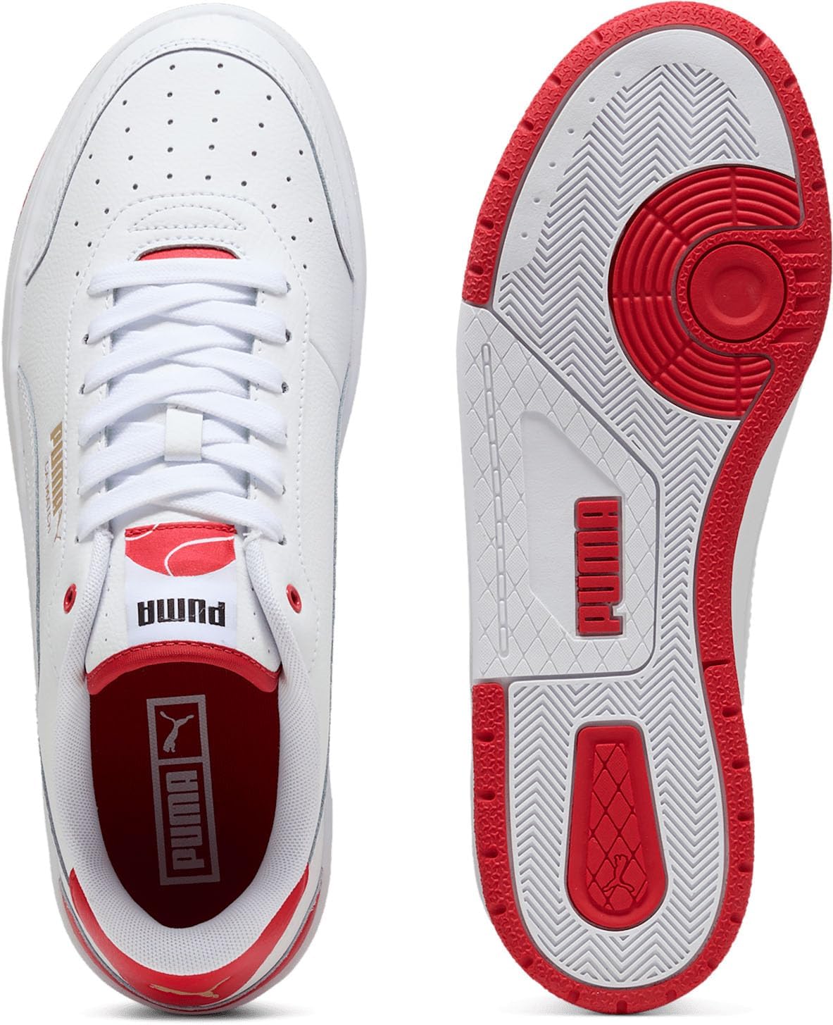Мужские кроссовки Puma Ca Match, белый/красный — фото 3