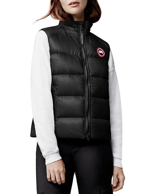 

Кипарисовый пуховый жилет Canada Goose, цвет Black