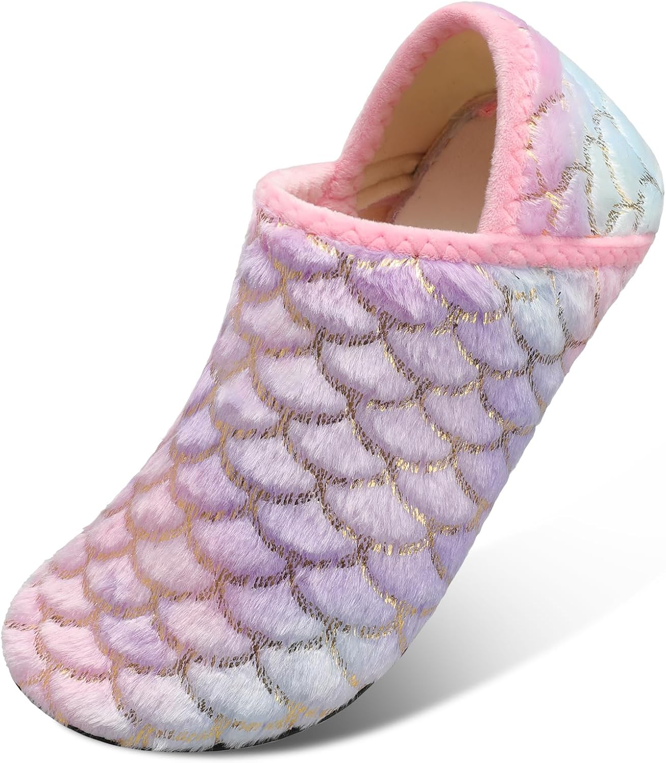 

Унисекс тапочки Scurtain для взрослых с резиновой подошвой, Colorful/Fusion