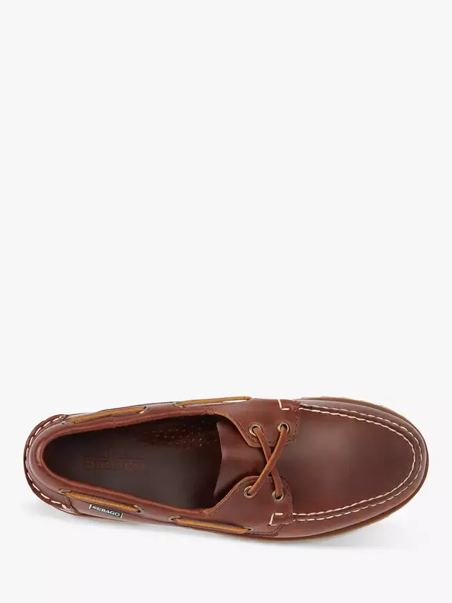 Мокасины Ranger из вощеной кожи, коричневые Sebago — фото 2