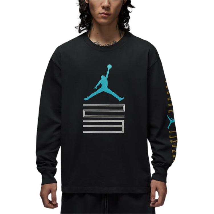 

Jordan Трикотажный свитер мужской черный