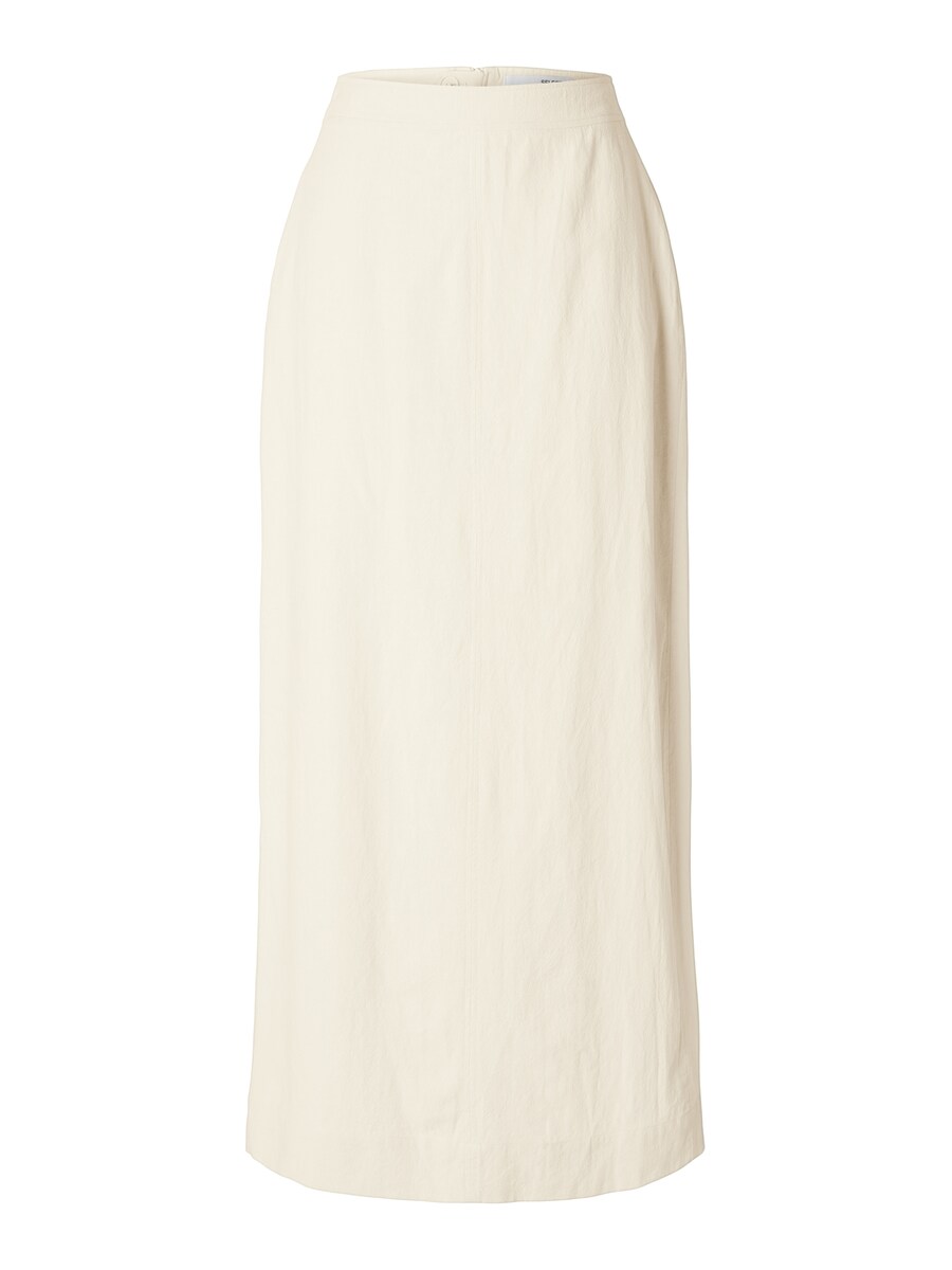 

Юбка SELECTED SLFILUNA, кремовый