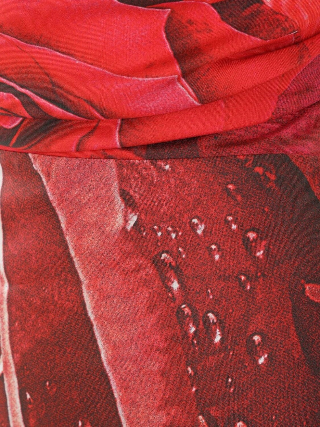 Roberto Cavalli платье макси с принтом Garden Rose, красный — фото 3