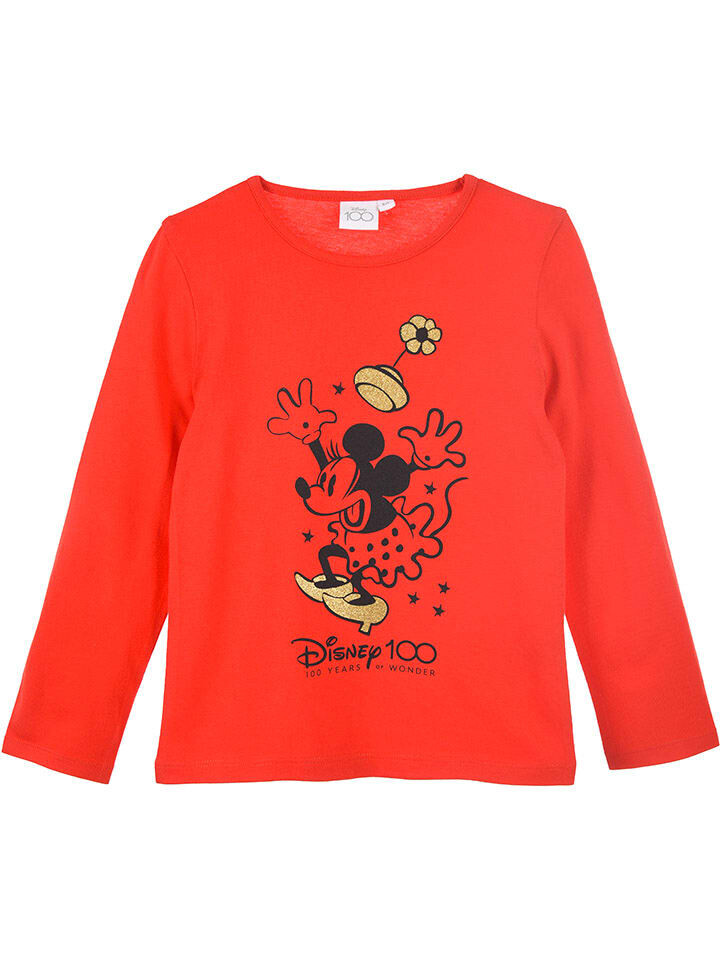 

Лонгслив Disney 100, красный