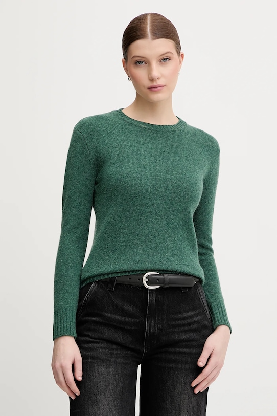 

Шерстяной свитер United Colors of Benetton, зеленый