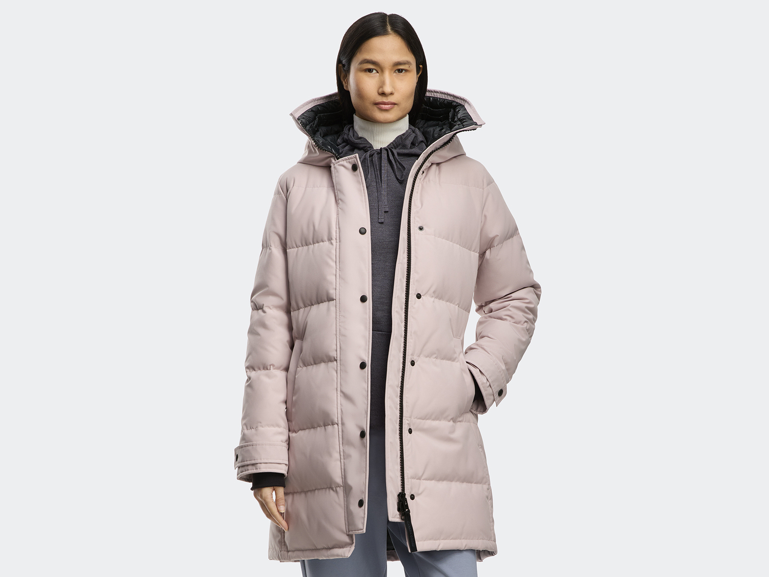 

Парка Canada Goose Shelburne Black Label, Lucent Rose