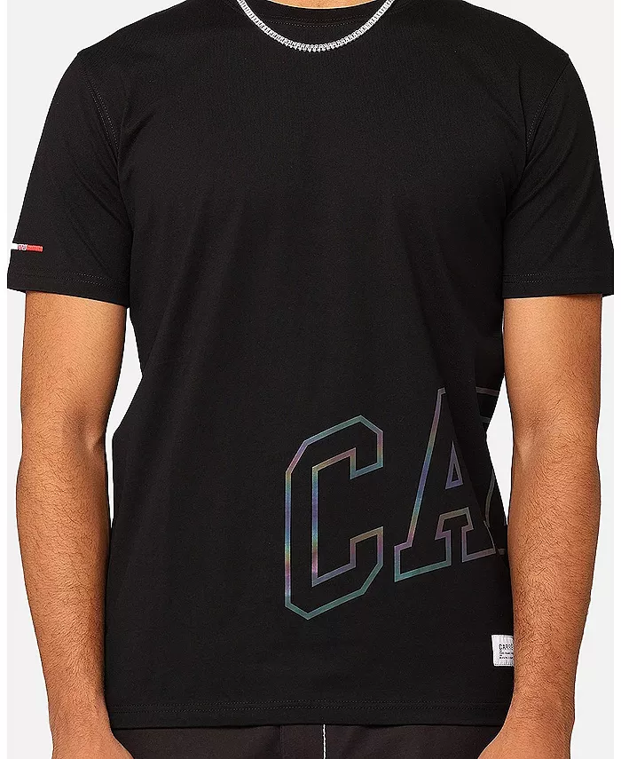 

Мужская футболка Enorme Classique Reflective CARRE, черный