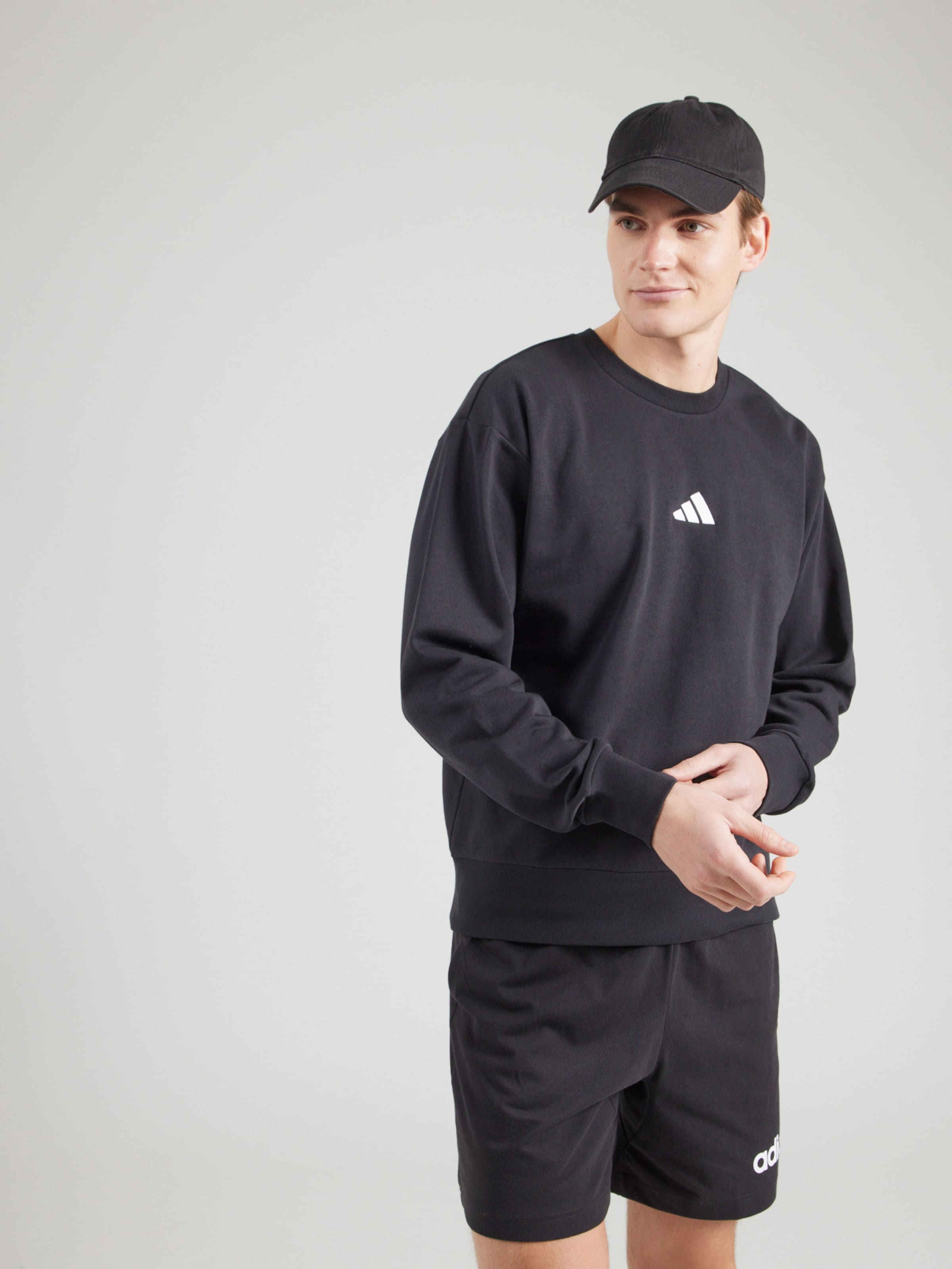 Adidas Sportswear Спортивный свитшот 'FEELCOZY' в черном цвете — фото 3