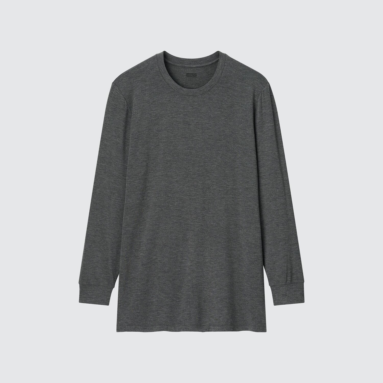

Футболка Uniqlo Heattec с круглым вырезом, темно - серый