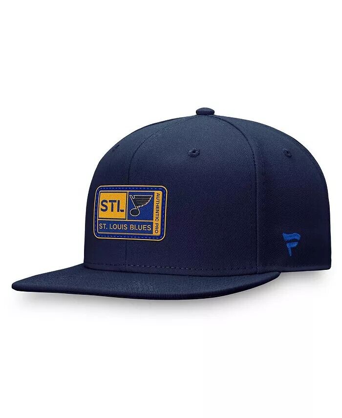 

Мужская темно-синяя бейсболка St. Louis Blues Authentic Pro Training Camp Snapback Fanatics