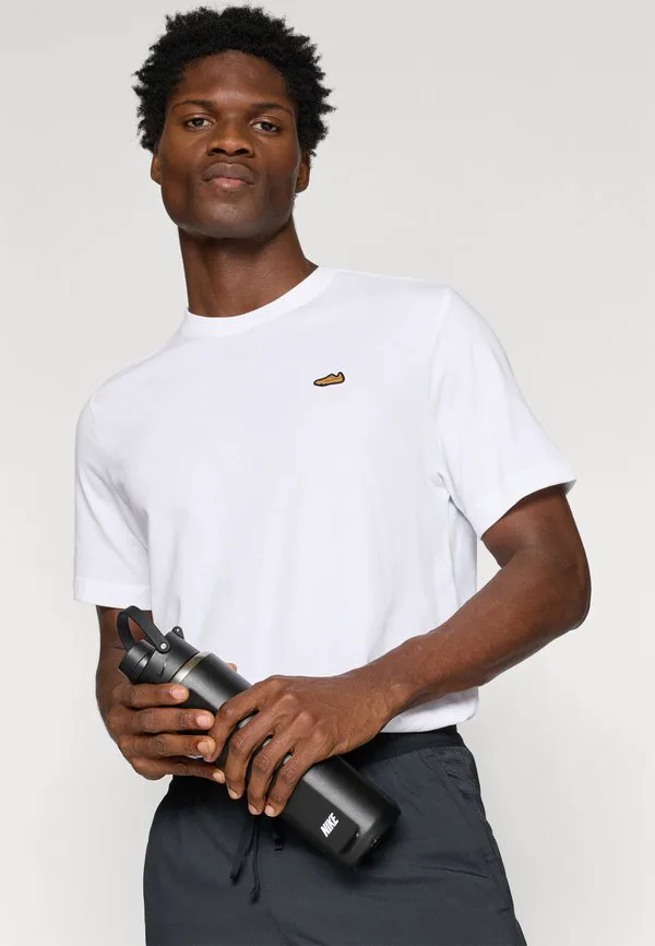 Футболка в стиле ретро для бега и спорта Nike Performance, White — фото 4