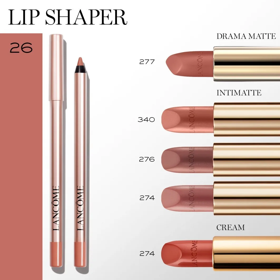 Lipliner lip idôle lip shaper Lancome, 26 - don't be chai, 1,2 гр — фото 3