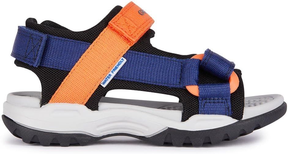 

Сандалии Geox Boys J Borealis E, синий/оранжевый/темно-синий