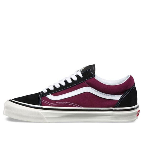 

Кроссовки old skool 36 dx 'black burgundy' Vans, фиолетовый