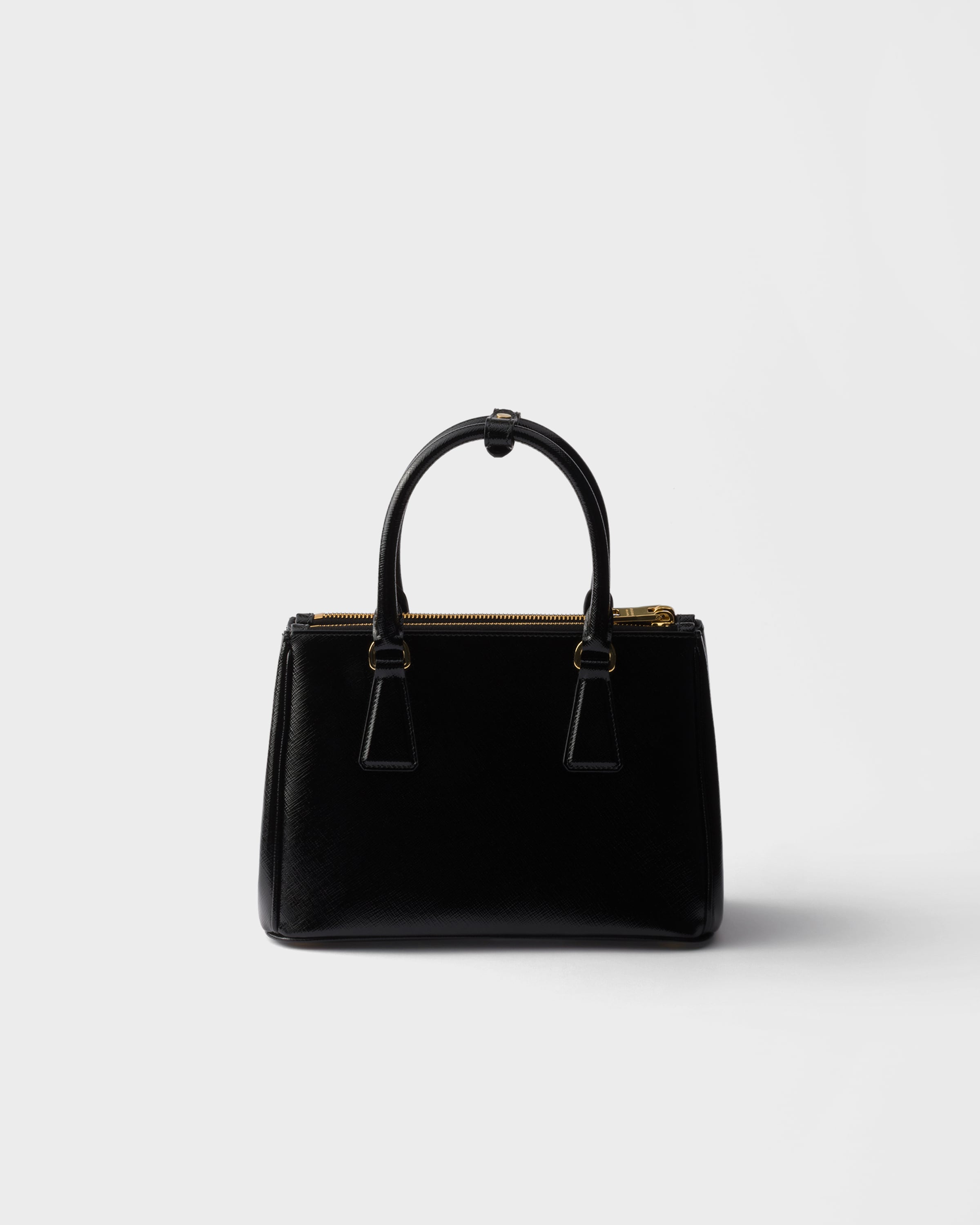 Сумка Prada Galleria из мелкой лакированной сафьяновой кожи Prada, черный — фото 4