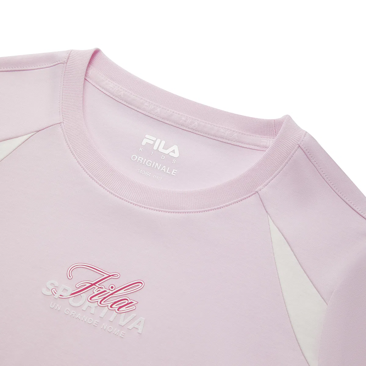 Футболка с коротким рукавом Baby Pink Kids' FILA KIDS — фото 4