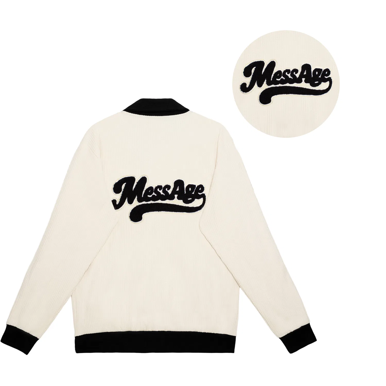 Куртка Adidas Originals WAFFLE BBTT Jacket Wonder White — фото 4