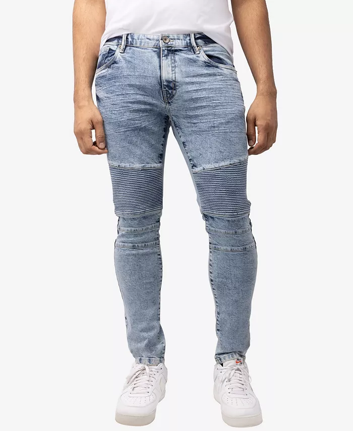 

Сырые джинсы Raw X Men's Skinny Fit Moto X-Ray, синий