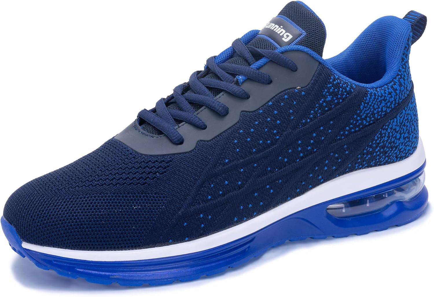 

Мужские кроссовки для бега, тренажерного зала, тенниса, удобная повседневная обувь для прогулок Fefiyo, темно-синий