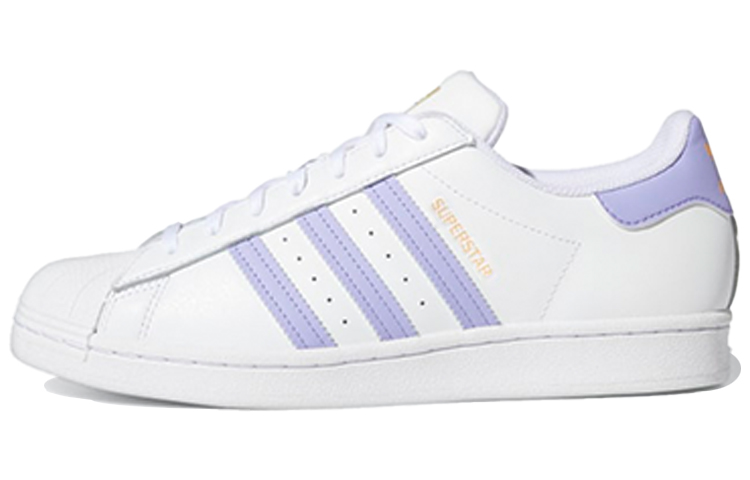 

Кроссовки Adidas Originals Superstar White Light Purple