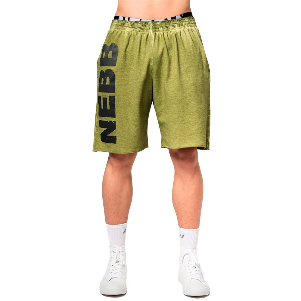 

Шорты Nebbia Washed-off gym no bs 367, зеленый
