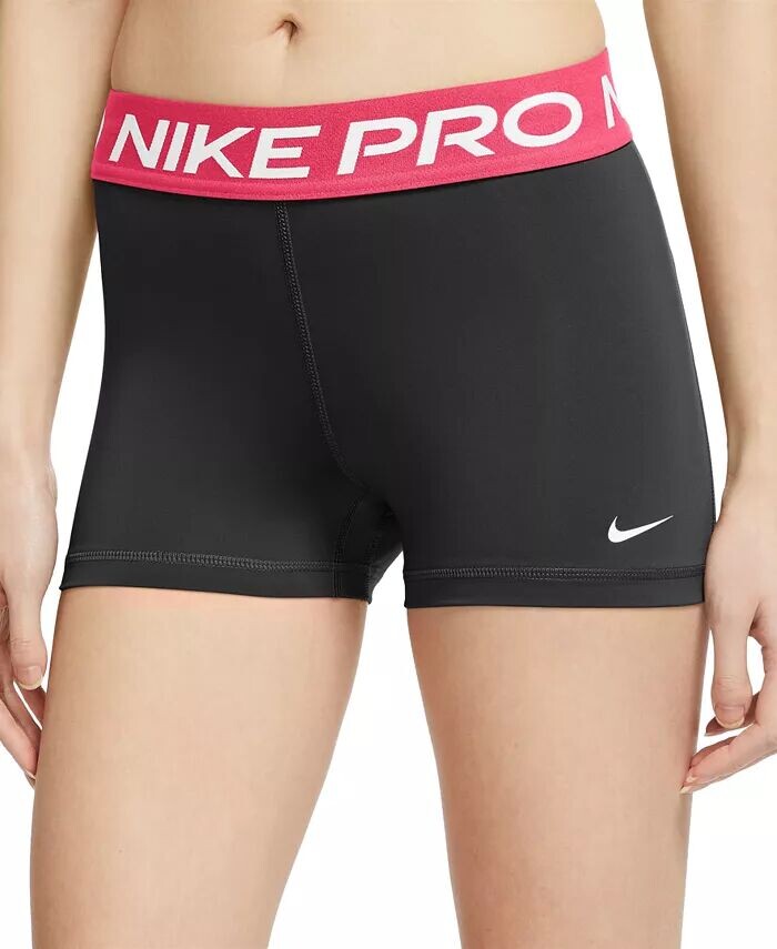 

Профессиональные женские шорты шириной 3 дюйма Nike, серый