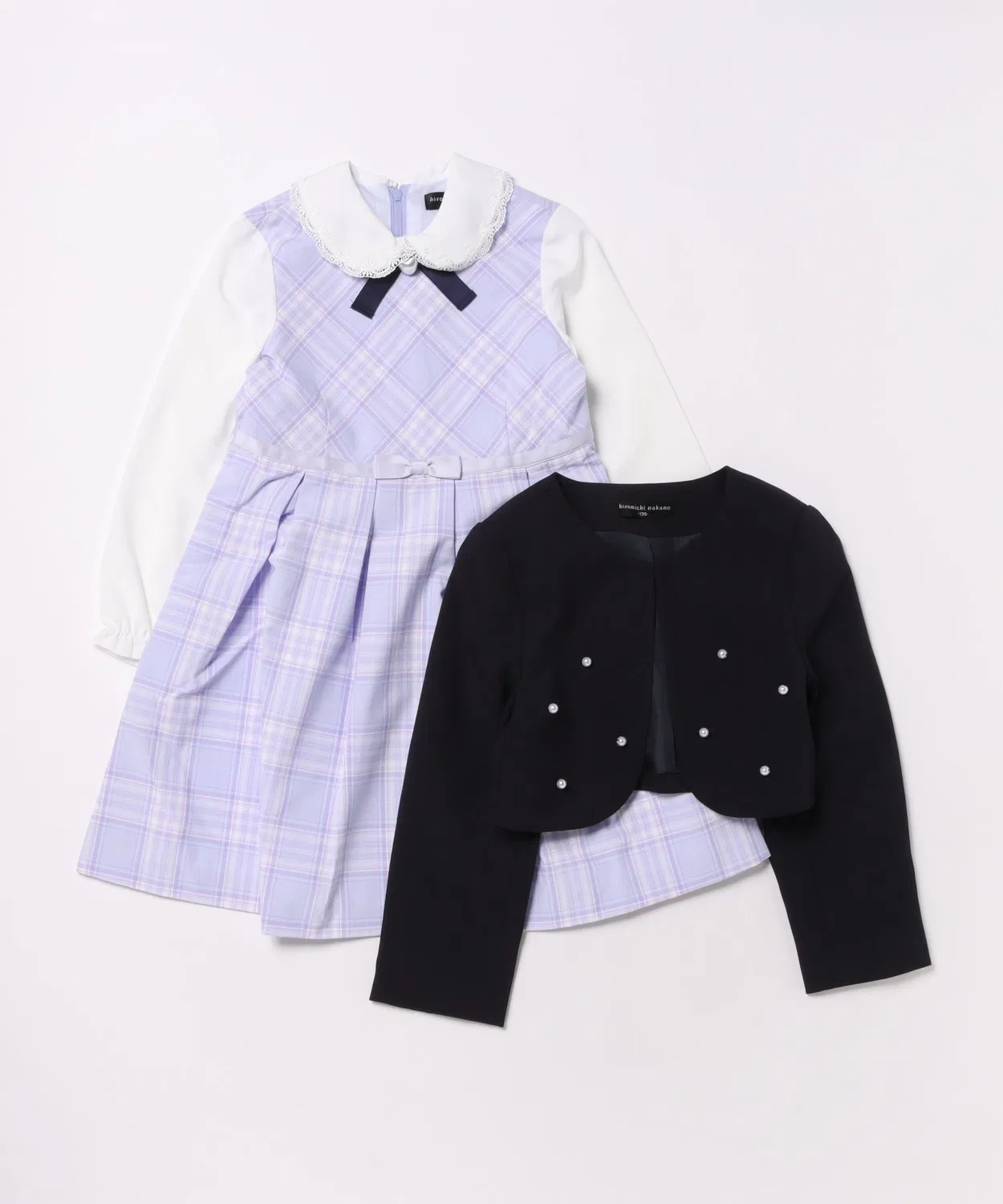 Костюм из болеро и платья с жакетом BABYDOLL, 2 предмета, тёмно-синий