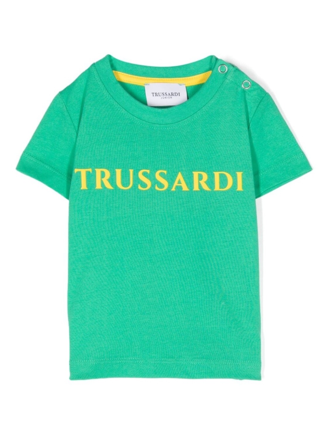 

Trussardi футболка с логотипом, зеленый
