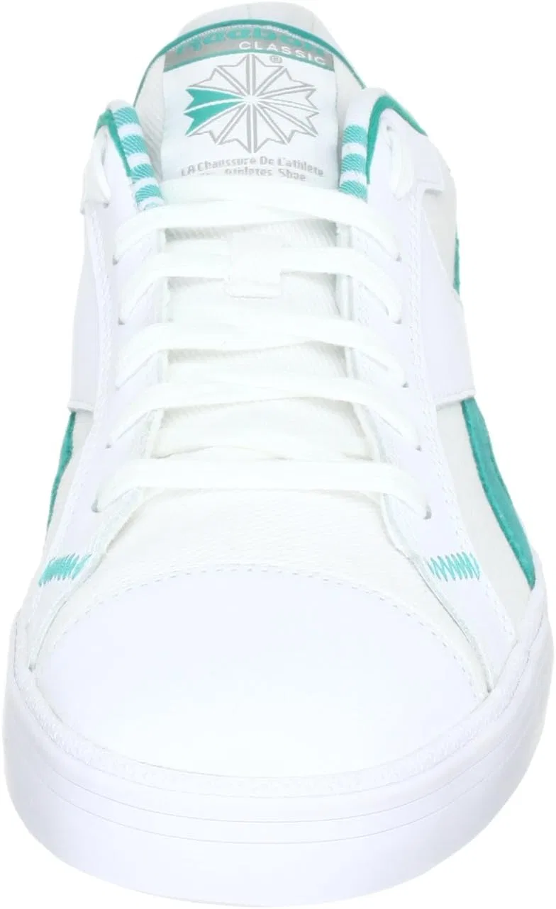 Мужские кроссовки Reebok TENNIS VULC LOW J85413, Blue Teal White Flat Size — фото 2