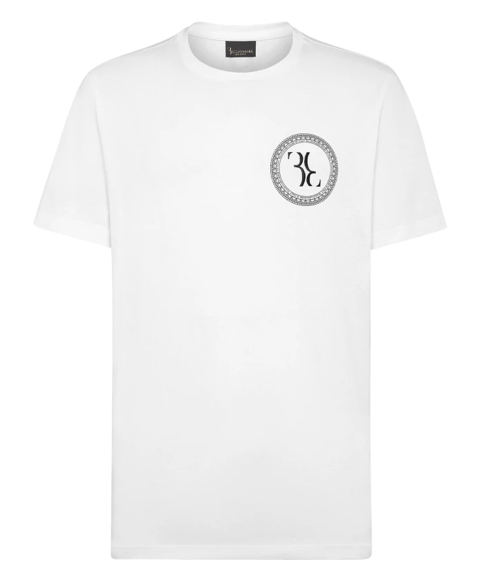 

Футболка с короткими рукавами и круглым вырезом Billionaire, белый