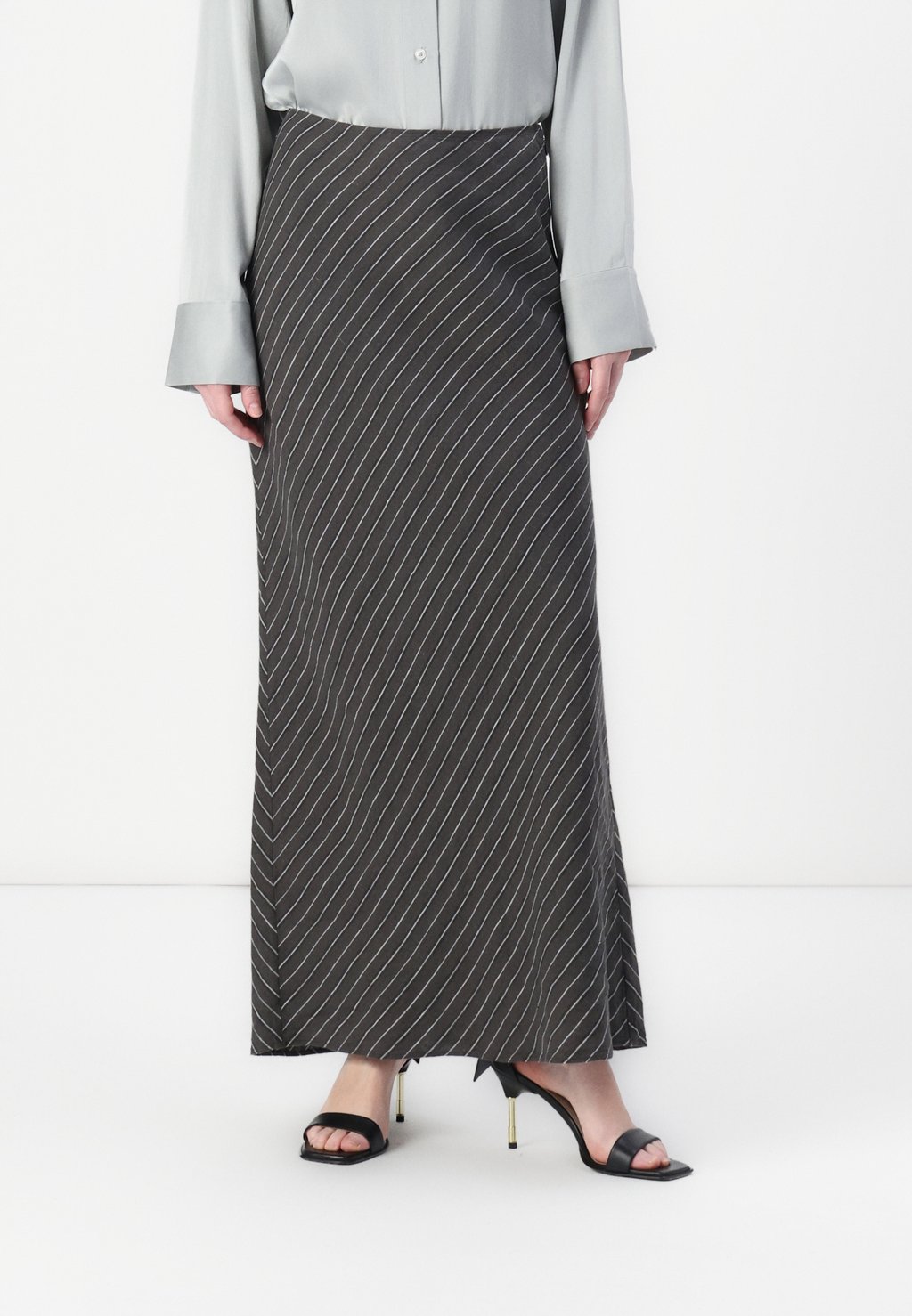 

Длинная юбка AGNETA LONG SKIRT Samsøe Samsøe, серый