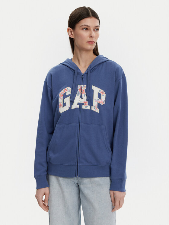 

Свободный крой толстовки 727433-06 Gap, синий
