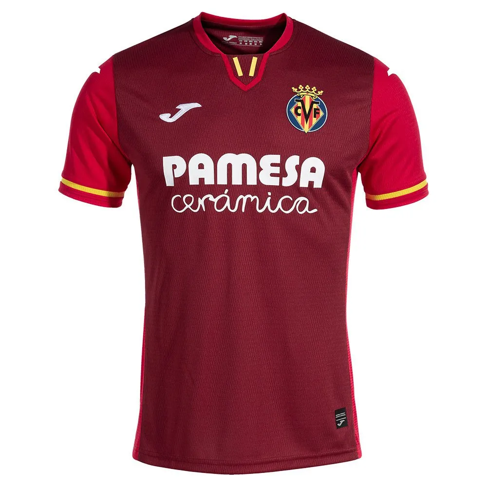 

Футболка с коротким рукавом Joma Villareal CF 23/24 Away, красный